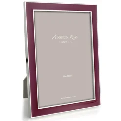 Josephs Jewelers Home Décor>Addison Ross – Plum & Silver 4×6 Frame