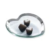 Josephs Jewelers Serveware>Annieglass – Platinum Heart Plate 7″