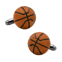 Josephs Jewelers Cufflinks, Tie Bars, And Pins>Basketball Cufflinks