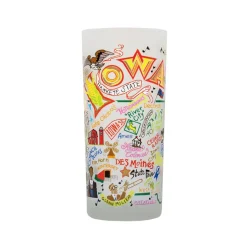 Josephs Jewelers Serveware>Cat Studio – Iowa Drinking Glass