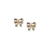 Josephs Jewelers Earrings>Children’s 14K Yellow Gold Bow Earrings