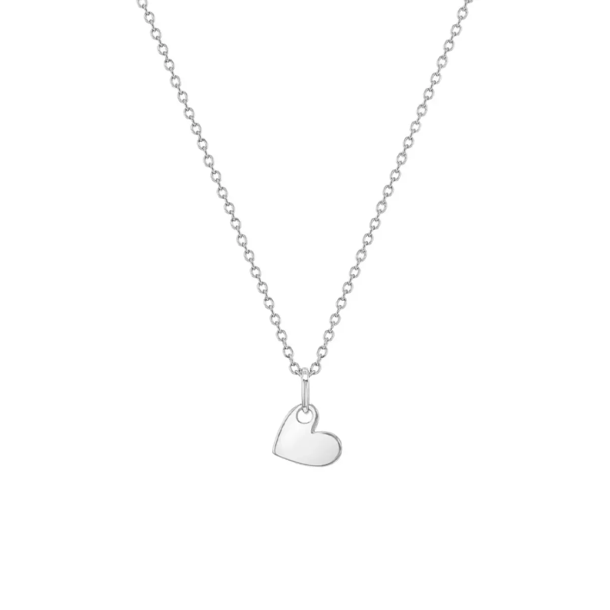 Josephs Jewelers Necklaces And Pendants>Children’s Sterling Silver Heart Pendant with Chain