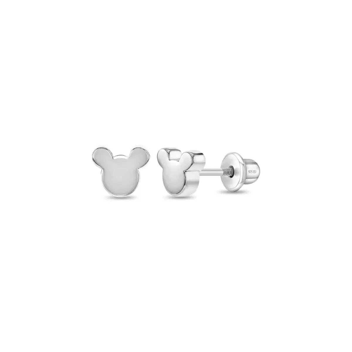 Josephs Jewelers Earrings>Children’s Sterling Silver Teenie Mouse Stud Earrings