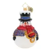 Josephs Jewelers Home Décor>Christopher Radko – Jolly All A-Round Snowman Glass Ornament