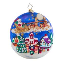 Josephs Jewelers Home Décor>Christopher Radko – The Night Before Christmas Glass Ornament