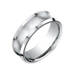 Josephs Jewelers Wedding Bands For Men>Cobalt Comfort-Fit Wedding Band