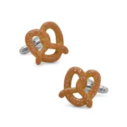 Josephs Jewelers Cufflinks, Tie Bars, And Pins>3D Pretzel Cufflinks