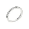 Josephs Jewelers Estate>Estate 14K White Gold Diamond Wedding Band