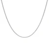 Josephs Jewelers Estate>Estate 18K White Gold Wheat Chain