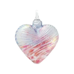 Josephs Jewelers Home Décor>Glass Eye Studio – Cherry Blossom Heart Ornament