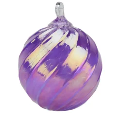 Josephs Jewelers Home Décor>Glass Eye Studio – Gum Drop Twist Round Ornament