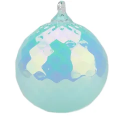 Josephs Jewelers Home Décor>Glass Eye Studio – Rock Candy Diamond Round Ornament
