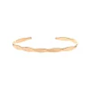 Josephs Jewelers Bracelets>Gold Filled Scalloped Cuf Bracelet