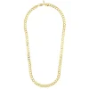 Josephs Jewelers Necklaces And Pendants>Gold Plated Sterling Silver 22-Inch Grumetta Chain