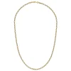 Josephs Jewelers Necklaces And Pendants>Gold Plated Sterling Silver Oval Link Chain