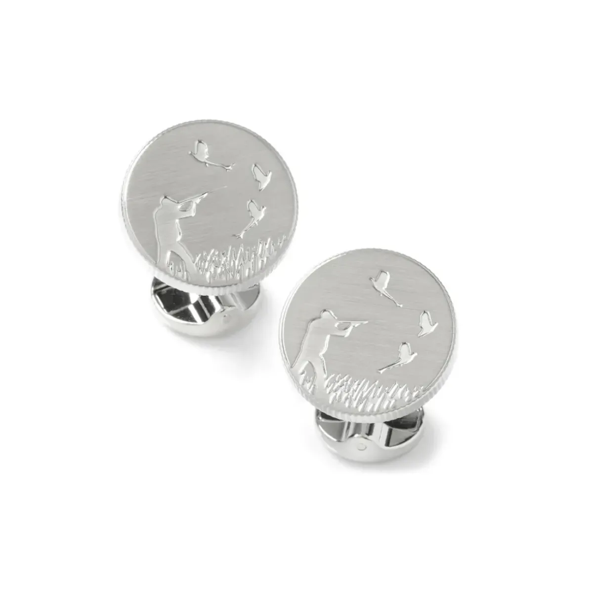 Josephs Jewelers Cufflinks, Tie Bars, And Pins>Hunter Cufflinks