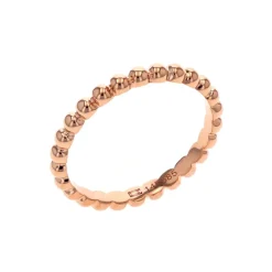 Josephs Jewelers Rings>14K Rose Gold Beaded Stackable Ring