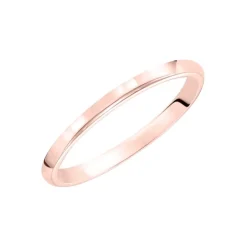 Josephs Jewelers Wedding Bands For Women>14K Rose Gold Half Round Plain Wedding Band