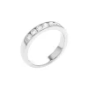 Josephs Jewelers Wedding Bands For Women>14K White Gold 0.52 Carat Diamond Channel Wedding Band