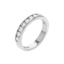 Josephs Jewelers Rings>14K White Gold 0.75 Carat Diamond Wedding Band