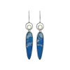 Josephs Jewelers Earrings>14K White Gold Agate and Moonstone Earrings