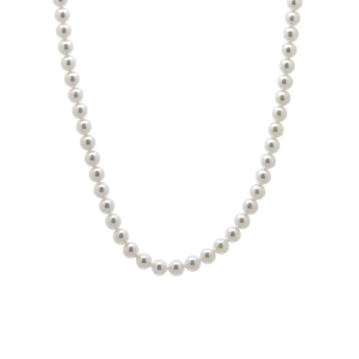 Josephs Jewelers Necklaces And Pendants>14K White Gold Akoya Pearl Necklace