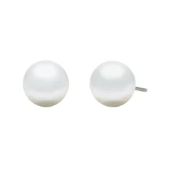 Josephs Jewelers Earrings>14K White Gold Akoya Pearl Stud Earrings