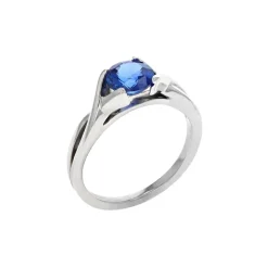 Josephs Jewelers Rings>14K White Gold Blue Sapphire Ring