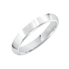 Josephs Jewelers Wedding Bands For Women>14K White Gold Comfort-Fit Wedding Band