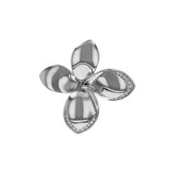 Josephs Jewelers Necklaces And Pendants>14K White Gold Diamond Flower Pendant