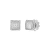 Josephs Jewelers Earrings>18K White Gold Diamond Palazzo Ducale Earrings