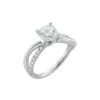 Josephs Jewelers Engagement Rings>14K White Gold Diamond Split Engagement Ring Semi-Mounting
