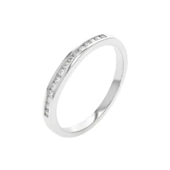 Josephs Jewelers Wedding Bands For Women>14K White Gold Diamond Wedding Band
