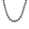 Josephs Jewelers Necklaces And Pendants>18K White Gold Gray Tahitian Pearl Necklace
