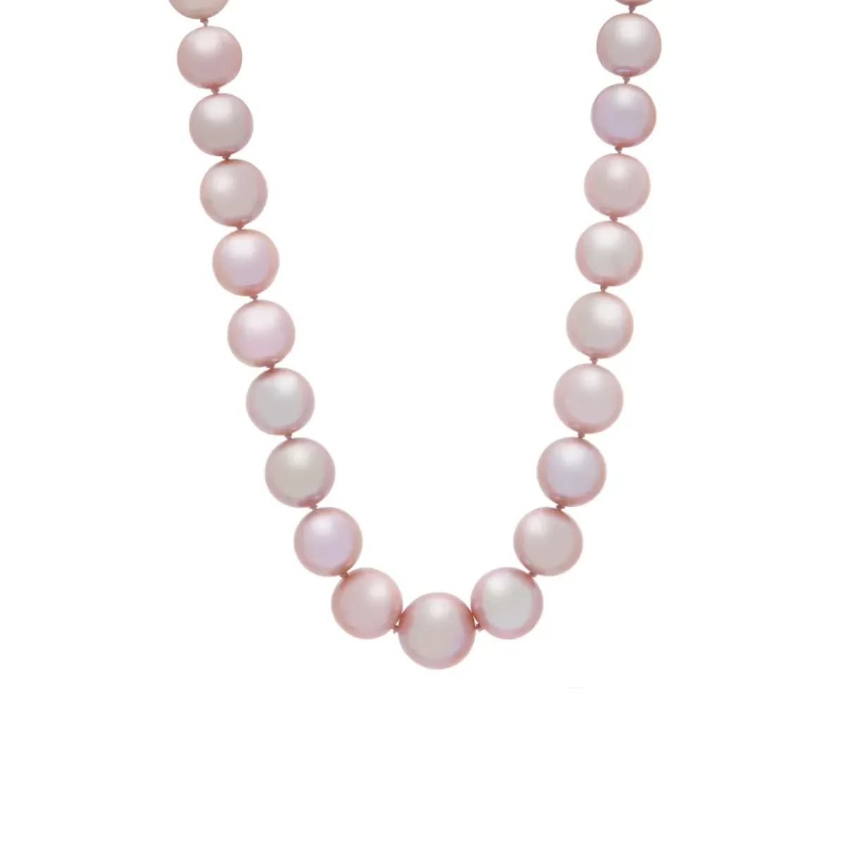 Josephs Jewelers Necklaces And Pendants>14K White Gold Lavender Freshwater Pearl Necklace