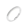 Josephs Jewelers Wedding Bands For Women>14K White Gold Milgrain Diamond Wedding Band