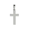 Josephs Jewelers Necklaces And Pendants>14K White Gold Polished Cross Pendant