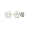 Josephs Jewelers Earrings>14K White Gold South Sea Pearl Stud Earrings