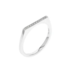 Josephs Jewelers Rings>14K White Gold Stackable Diamond Ring