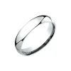 Josephs Jewelers Wedding Bands For Men>14K White Gold Super Light Comfort-Fit Wedding Band