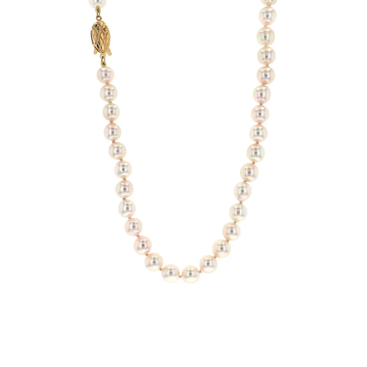 Josephs Jewelers Necklaces And Pendants>14K Yellow Gold Akoya Pearl Necklace