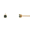 Josephs Jewelers Earrings>18K Yellow Gold Alexandrite Stud Earrings