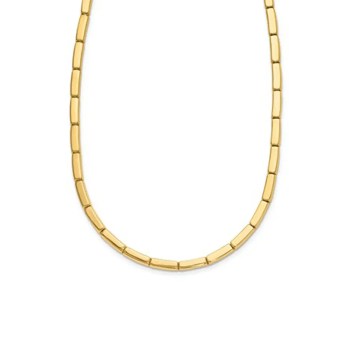 Josephs Jewelers Necklaces And Pendants>14K Yellow Gold Bar Link Necklace