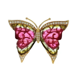 Josephs Jewelers Necklaces And Pendants>14K Yellow Gold Butterfly Pendant