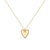 Josephs Jewelers Necklaces And Pendants>14K Yellow Gold Diamond Heart Pendant with Chain