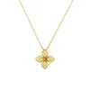 Josephs Jewelers Necklaces And Pendants>18K Yellow Gold Diamond Venetian Princess Pendant with Chain
