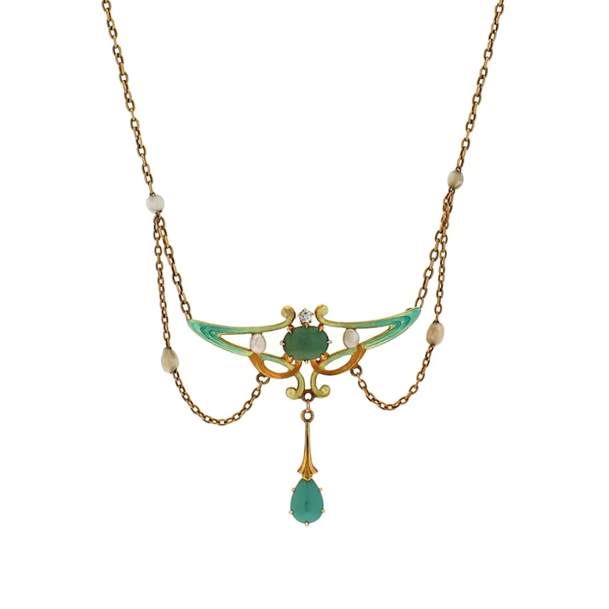 Josephs Jewelers Estate>14K Yellow Gold Estate Necklace