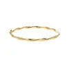 Josephs Jewelers Bracelets>14K Yellow Gold 8-Inch Twisted Bangle Bracelet