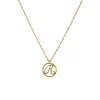 Josephs Jewelers Necklaces And Pendants>14K Yellow Gold Initial “R” Pendant with Chain