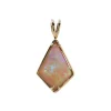 Josephs Jewelers Necklaces And Pendants>14K Yellow Gold Kite Opal Pendant